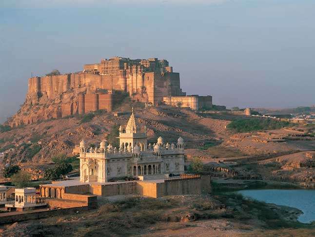 mehrangarh fort jaswant thada jodhpur rajasthan
