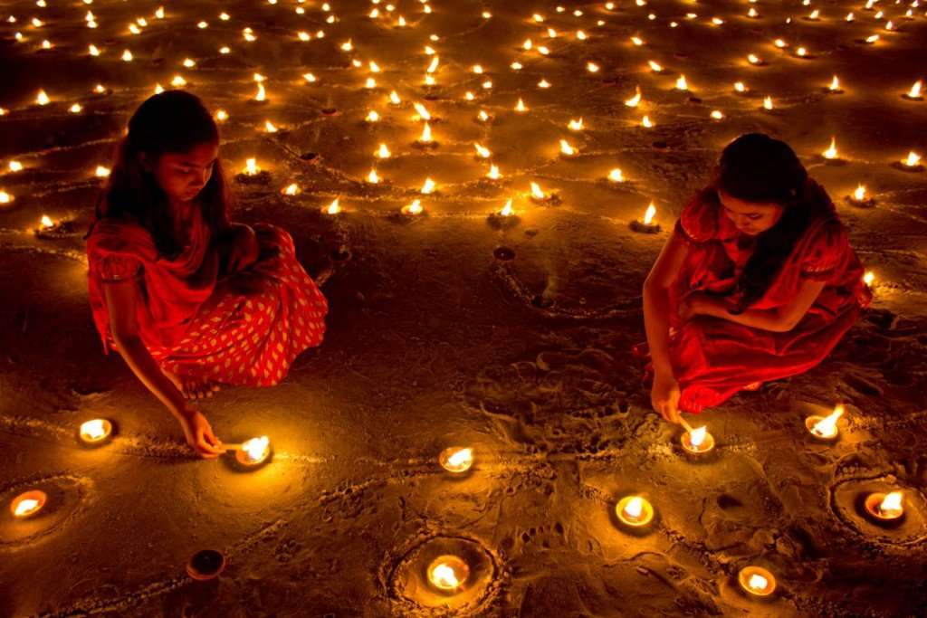 Diwali in Rajasthan, India