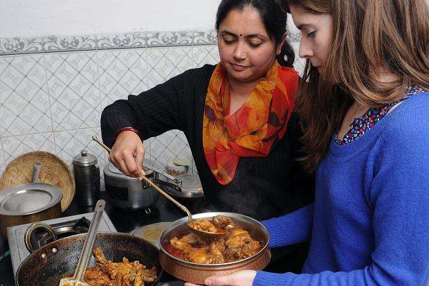 A private cooking class with Divya Singh in Jaipur, Rajasthan