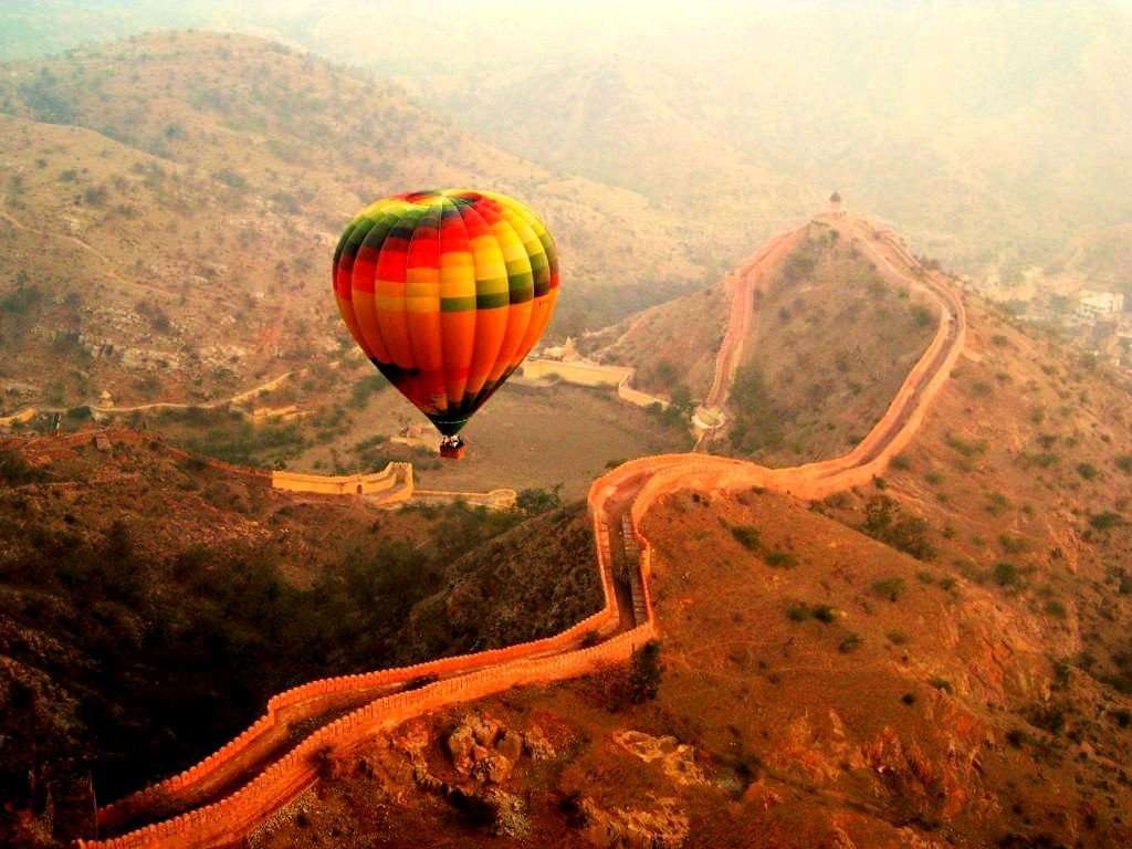 Hot air balloon Jaipur Rajasthan