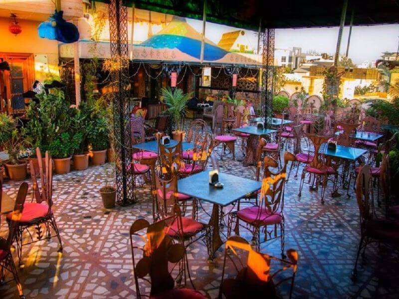 Peacock Rooftop restaurant Jaipur, Rajasthan