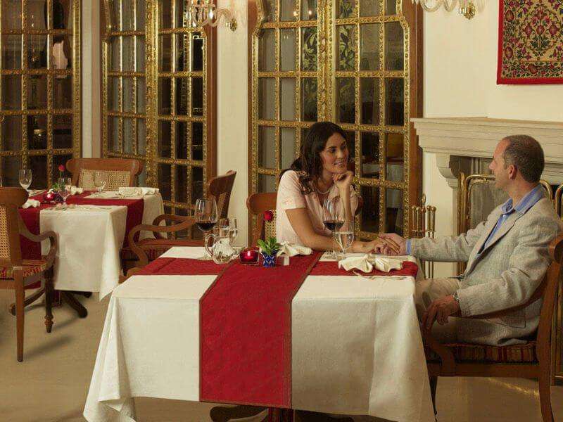 Rajmahal restaurant in Jaipur, Rajasthan