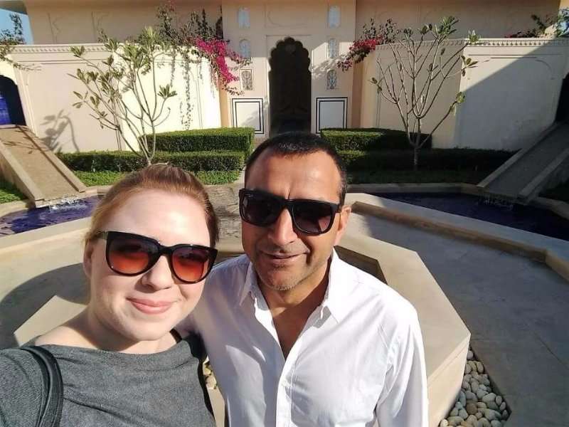 Madeleine Maddie Hann Shiv Gurjar Indian Excursions Co