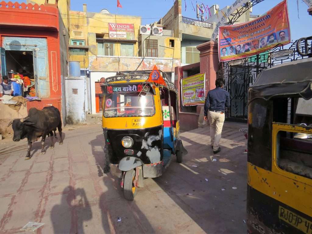 Rickshaw in Bikaner