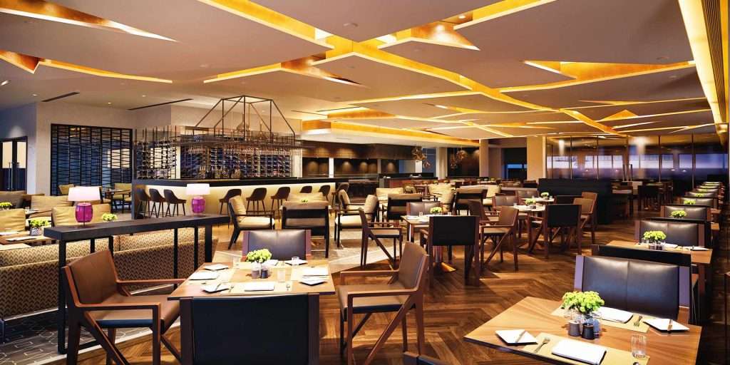 The Oberoi New Delhi threesixty° restaurant