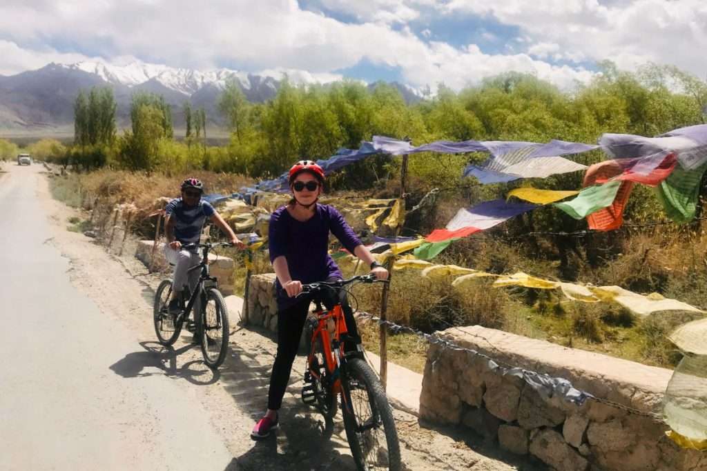 Cycling in Leh Ladakh