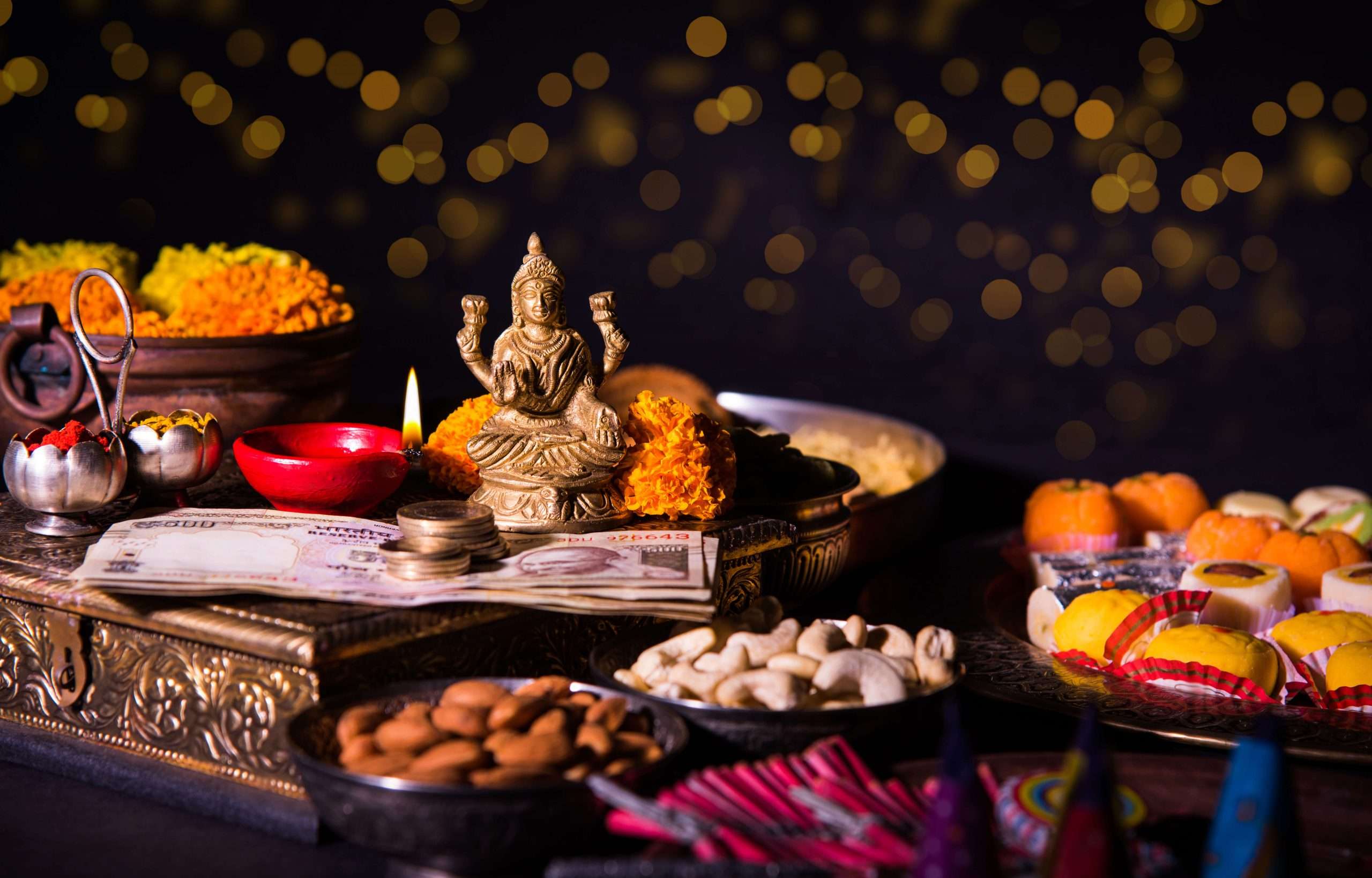 Hindu prayer rituals puja Diwali
