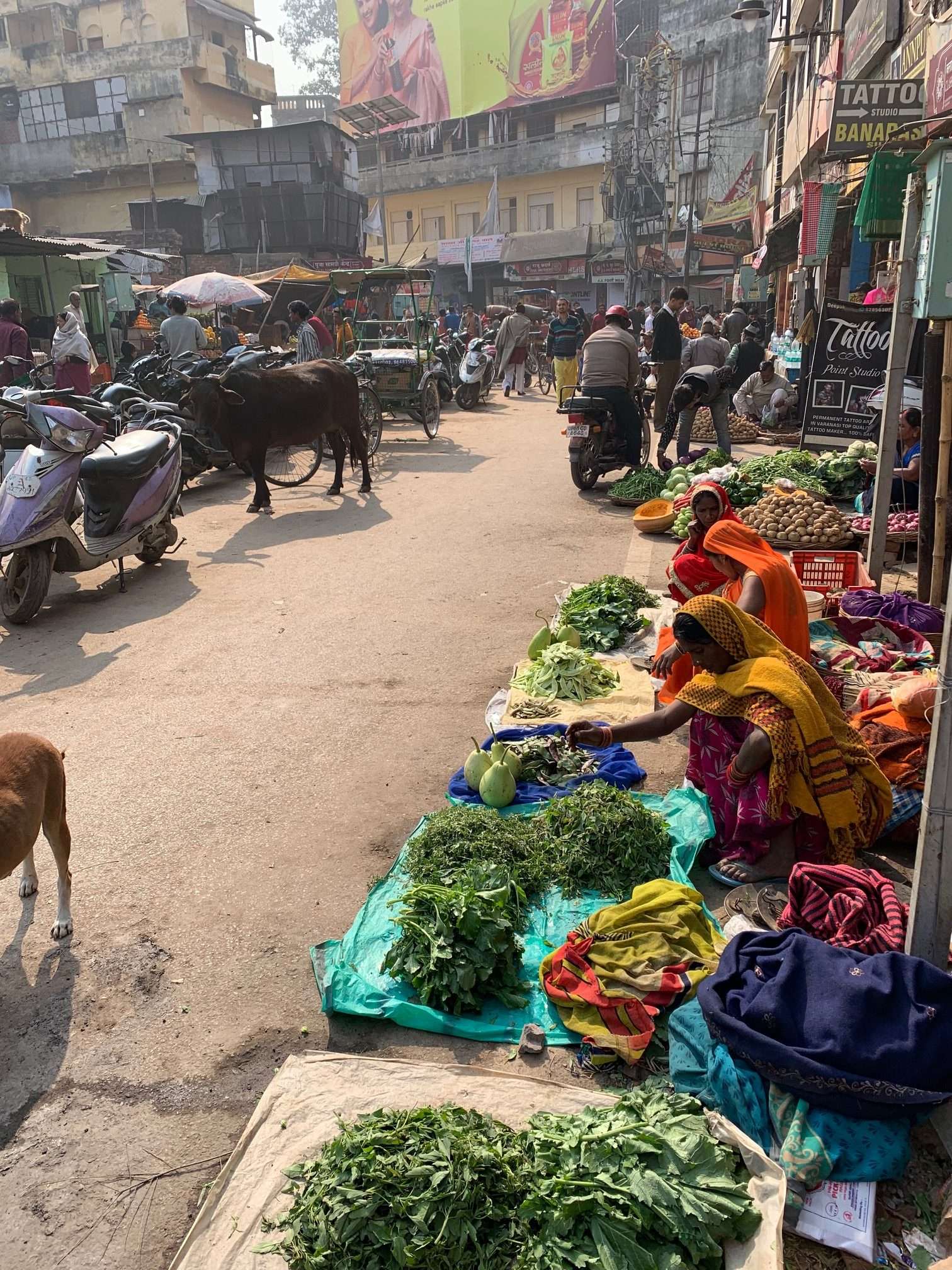 Street scene in Varanasi