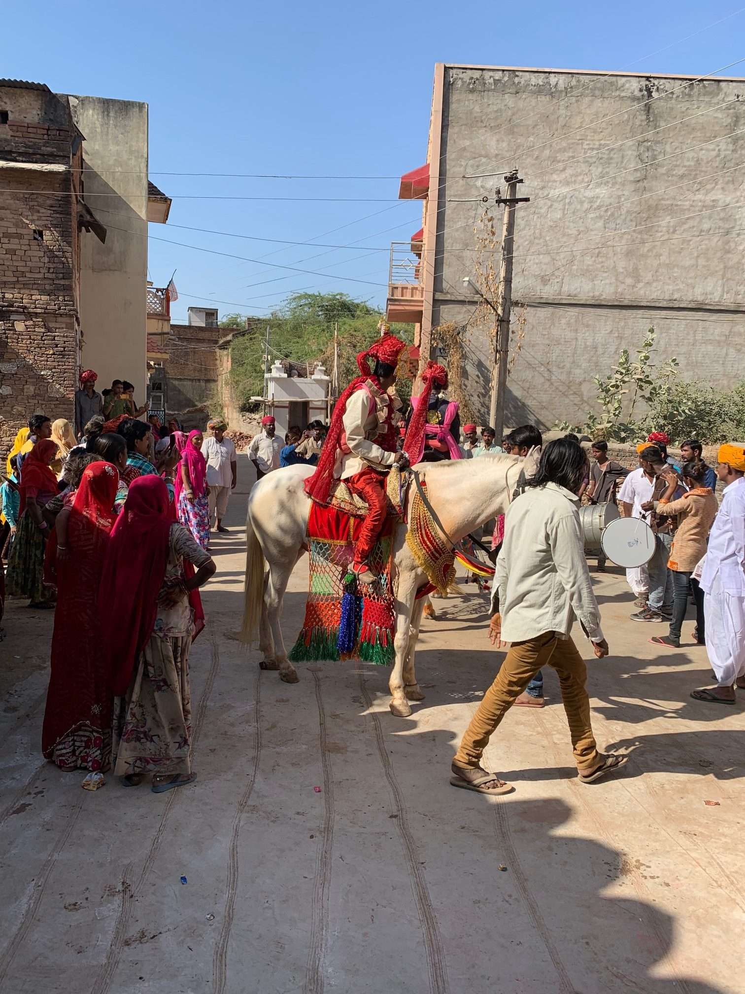 Indian groom in Rajasthan captured by guest of Indian Excursions Co